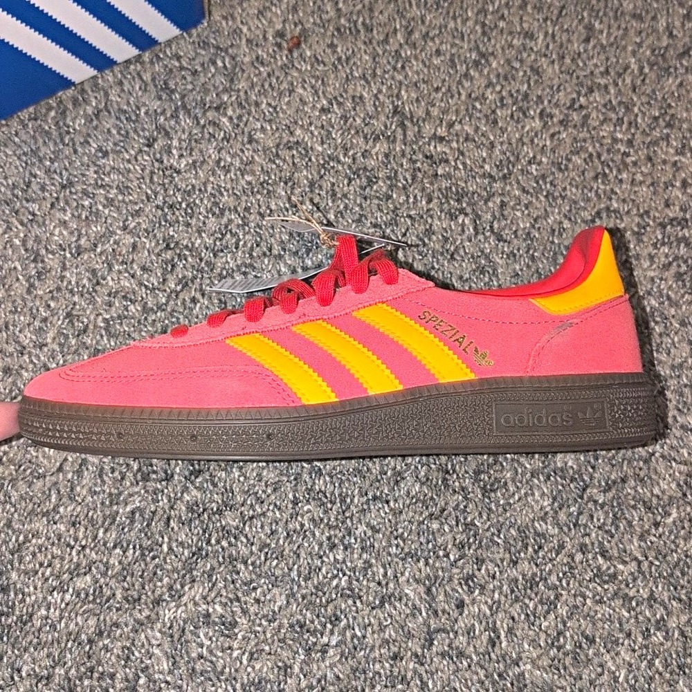 Adidas Originals Handball Spezial Size US 5.5 JP9554 Red/Orange Low Top
